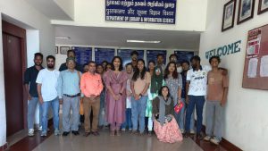 Dr. Nimai Chand Saha, Librarian of Visva-Bharati University (A central University and an Institution of National Importance) visited the Department of Library and Information Science on 07.05.2026